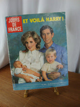 Load image into Gallery viewer, 1984 October Jours De France Et Voila&#39; Harry! Royal Family Softcover Magazine
