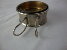 Load image into Gallery viewer, Vintage Collapsible Telescoping Steel Drinking Cup with Hinged Handles
