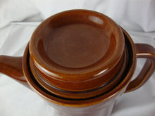 Load image into Gallery viewer, Vintage Pfaltzgraff USA #490 Brown Tea Coffee Pot with Lid
