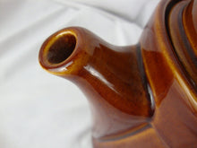 Load image into Gallery viewer, Vintage Pfaltzgraff USA #490 Brown Tea Coffee Pot with Lid
