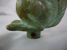 Load image into Gallery viewer, Vintage Brass or Bronze Patina Squirrel with Nut Set Screw Base Finial
