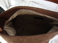 Load image into Gallery viewer, 1980&#39;s Michael Kors Brown Suede Shoulder Tote Bag Purse
