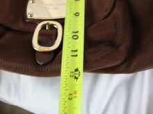 Load image into Gallery viewer, 1980&#39;s Michael Kors Brown Suede Shoulder Tote Bag Purse
