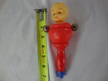 Load image into Gallery viewer, MCM Retro Child&#39;s Head Whistle Flute Squeaker with Bell Sides Toy
