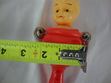 Load image into Gallery viewer, MCM Retro Child&#39;s Head Whistle Flute Squeaker with Bell Sides Toy
