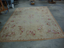 Load image into Gallery viewer, Vintage Cottage Petit Point Needlepoint Floral Area Rug 106&quot;x144&quot;
