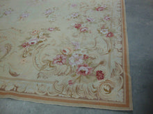 Load image into Gallery viewer, Vintage Cottage Petit Point Needlepoint Floral Area Rug 106&quot;x144&quot;
