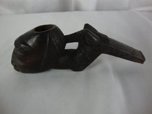 Load image into Gallery viewer, Vintage Carved African Tribal Smoking Tobacco Pipe
