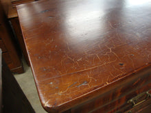 Load image into Gallery viewer, Antique Empire Flame Mahogany Wood Veneer Highboy Dresser
