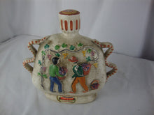 Load image into Gallery viewer, 1960&#39;s Barsottini Vino Rosso Figural Cherub/Grape Harvest Scenes Decanter
