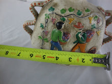 Load image into Gallery viewer, 1960&#39;s Barsottini Vino Rosso Figural Cherub/Grape Harvest Scenes Decanter
