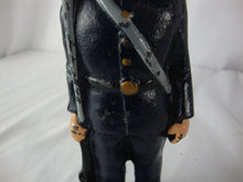 Load image into Gallery viewer, Vintage Cast Iron Civil War Soldier Small Figure Doorstop Bookend
