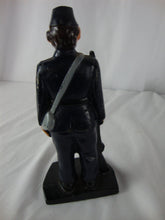 Load image into Gallery viewer, Vintage Cast Iron Civil War Soldier Small Figure Doorstop Bookend
