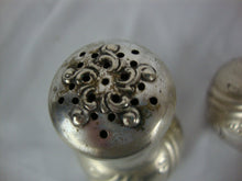 Load image into Gallery viewer, Vintage Marmod Jaccard Silverplate Flower Scrollwork Salt &amp; Pepper Shakers Set
