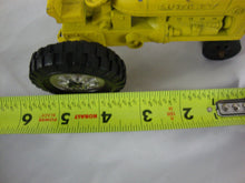 Load image into Gallery viewer, Vintage Hubley USA Yellow Farmall H Diecast Kiddie Toy Tractor
