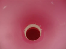 Load image into Gallery viewer, Vintage Fenton Pink Peach Crest Pedestal Candle Holder
