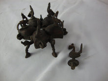 Load image into Gallery viewer, Vintage Nepal Brass Metal Bird of Paradise Mini Spice Box
