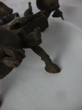 Load image into Gallery viewer, Vintage Nepal Brass Metal Bird of Paradise Mini Spice Box
