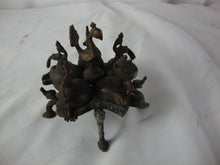 Load image into Gallery viewer, Vintage Nepal Brass Metal Bird of Paradise Mini Spice Box
