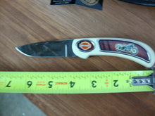 Load image into Gallery viewer, Franklin Mint Harley Davidson Knucklehead Folding Collector Knife with Soft Case
