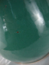 Load image into Gallery viewer, Marvin Bailey Folk Art Potter Green Blue Face 5 Tooth Jowly Ugly Face Jug 11 Inch
