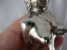 Load image into Gallery viewer, Vintage Silvertone Metal Female Head and Torso Risque Refillable Cigarette Lighter *UNTESTED*
