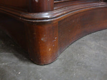 Load image into Gallery viewer, Vintage Bow Front One Piece China Display Hutch Cabinet
