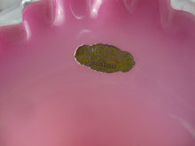 Load image into Gallery viewer, Vintage Fenton Pink Peach Crest Ruffled Medium Flower Vase
