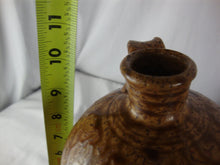 Load image into Gallery viewer, Marvin Bailey Folk Art Potter Alkaline Glaze Tan 10 Inch Ugly Face Jug
