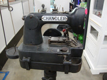 Load image into Gallery viewer, Vintage Chandler Class 471 Industrial Button Sewing Machine with Stand *UNTESTED*
