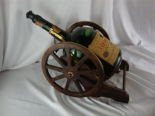 Load image into Gallery viewer, Vintage Courvoisier Cognac Empty Gallon Bottle on Canon Pour Stand
