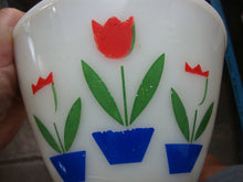 Load image into Gallery viewer, Vintage Fire King Tulip Milk Glass Nesting Mixing Bowls Set of 3
