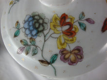 Load image into Gallery viewer, Vintage Floral Butterfly Barrel Style Biscuit Cookie Jar with Lid
