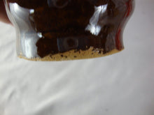 Load image into Gallery viewer, Marvin Bailey Folk Art Pottery Mini Brown Tan 4 Tooth Ugly Jug 4 Inch

