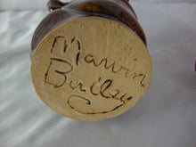 Load image into Gallery viewer, Marvin Bailey Folk Art Pottery Mini Brown Tan 4 Tooth Ugly Jug 4 Inch
