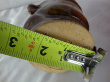 Load image into Gallery viewer, Marvin Bailey Folk Art Pottery Mini Brown Tan 4 Tooth Ugly Jug 4 Inch
