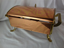 Load image into Gallery viewer, MCM Copper Brass Chafing Serving Footed Dish Holder Stand
