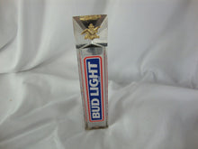 Load image into Gallery viewer, Vintage Bud Light Plexi Faceted with Top Logo Beer Tap Handle

