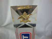 Load image into Gallery viewer, Vintage Bud Light Plexi Faceted with Top Logo Beer Tap Handle

