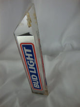 Load image into Gallery viewer, Vintage Bud Light Plexi Faceted with Top Logo Beer Tap Handle
