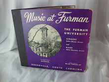 Load image into Gallery viewer, 1950&#39;s Music at Furman The Furman University 3 Record Set with Jacket
