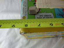 Load image into Gallery viewer, 1970&#39;s Thermos Peanuts Charlie Brown Metal Kids Lunchbox NO THERMOS
