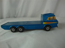 Load image into Gallery viewer, 1974 Lesney Matchbox Super King K21 Tractor Transporter Teal Diecast Metal
