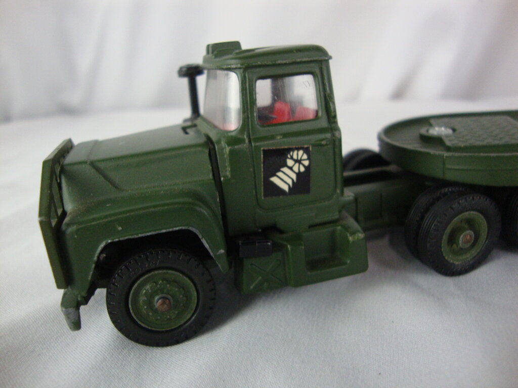 Vintage Corgi Major Great Britain Military Green Diecast Metal
