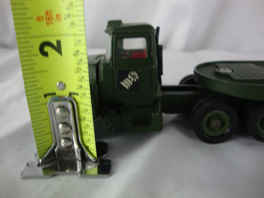 Vintage Corgi Major Great Britain Military Green Diecast Metal