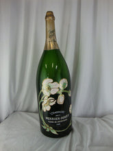 Load image into Gallery viewer, 1988 Perrier Jouet Champagne 9 Liter Handpainted Store Display Bottle EMPTY

