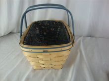 Load image into Gallery viewer, 2007 Longaberger Family Signed Rectangle Basket with Handles/Liners/Insert
