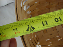 Load image into Gallery viewer, 2007 Longaberger Family Signed Rectangle Basket with Handles/Liners/Insert
