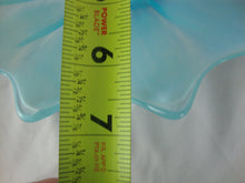 Load image into Gallery viewer, Vintage Fostoria Heirloom Blue Opal Flower Shape Candle Holder
