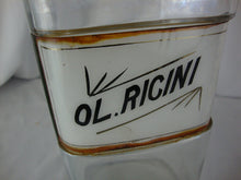 Load image into Gallery viewer, Antique Apothecary WT Co OL. Ricini Large Bottle with Glass Stopper
